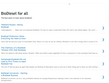 Tablet Screenshot of bio-diesel-for-all.blogspot.com