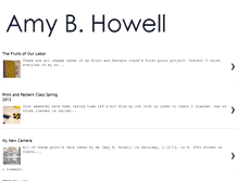 Tablet Screenshot of amybethhowell.blogspot.com