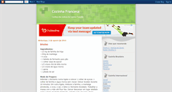 Desktop Screenshot of cozinhafrancesa.blogspot.com