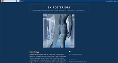 Desktop Screenshot of exposteriori.blogspot.com