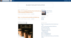 Desktop Screenshot of dariuszadvocates.blogspot.com
