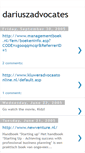 Mobile Screenshot of dariuszadvocates.blogspot.com