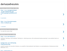 Tablet Screenshot of dariuszadvocates.blogspot.com