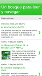 Mobile Screenshot of bosquelector.blogspot.com
