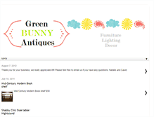 Tablet Screenshot of greenbunnyantiques.blogspot.com