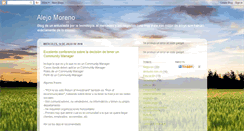 Desktop Screenshot of alejomoreno.blogspot.com