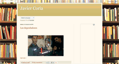Desktop Screenshot of javiercoria.blogspot.com