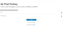 Tablet Screenshot of finalfantasy.blogspot.com