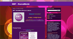 Desktop Screenshot of nmtnuevamente.blogspot.com