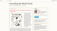 Desktop Screenshot of crowdingthebooktruck.blogspot.com