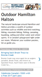 Mobile Screenshot of outdoorhamiltonhalton.blogspot.com