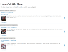 Tablet Screenshot of leanneslittleplace.blogspot.com