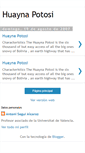 Mobile Screenshot of huaynapotosi.blogspot.com
