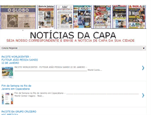 Tablet Screenshot of noticiasdacapa.blogspot.com