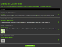 Tablet Screenshot of elblogdejuanfelipe.blogspot.com