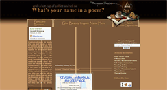 Desktop Screenshot of namepoem.blogspot.com