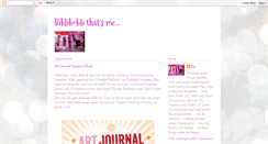 Desktop Screenshot of biblibobli.blogspot.com