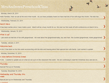 Tablet Screenshot of mrsandrewspreschoolclass.blogspot.com