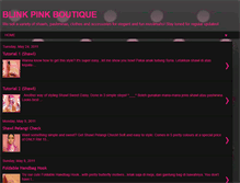 Tablet Screenshot of blink-pink.blogspot.com