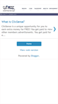 Mobile Screenshot of clixsensemoney.blogspot.com