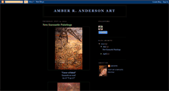 Desktop Screenshot of amberandersonart.blogspot.com