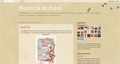 Desktop Screenshot of j-memoriadepapel.blogspot.com