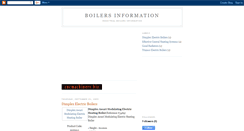 Desktop Screenshot of boilers-info.blogspot.com