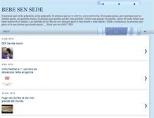 Tablet Screenshot of bebesensede.blogspot.com