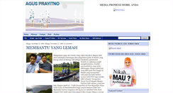 Desktop Screenshot of agus-prayitno.blogspot.com