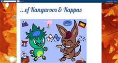 Desktop Screenshot of kangaroosandkappas.blogspot.com