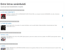 Tablet Screenshot of entre-letras-sonambulas.blogspot.com