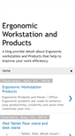 Mobile Screenshot of ergonomic-products.blogspot.com