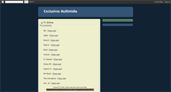 Desktop Screenshot of exclusivosmultimidia.blogspot.com