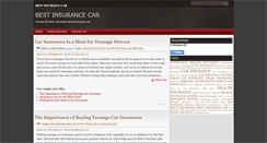 Desktop Screenshot of best-insurance-car.blogspot.com