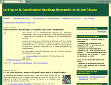 Tablet Screenshot of handicap-normandie.blogspot.com