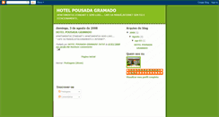 Desktop Screenshot of hotelpousadagramadotatui.blogspot.com