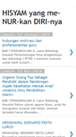 Mobile Screenshot of hisyamnur.blogspot.com