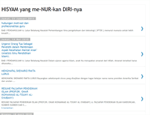Tablet Screenshot of hisyamnur.blogspot.com