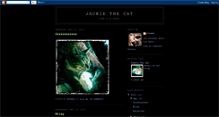 Desktop Screenshot of missjackiethecat.blogspot.com