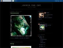 Tablet Screenshot of missjackiethecat.blogspot.com