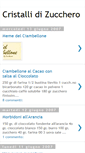 Mobile Screenshot of cristallidizucchero.blogspot.com