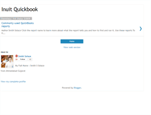 Tablet Screenshot of inuitquickbook.blogspot.com