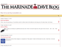 Tablet Screenshot of marinadedave.blogspot.com