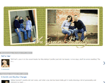 Tablet Screenshot of jaredandcourtneygreenfamily.blogspot.com
