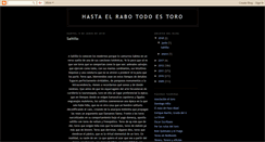 Desktop Screenshot of eltoroporloscuernos.blogspot.com