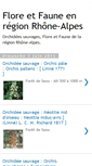 Mobile Screenshot of biodiversiteenrhonealpes.blogspot.com