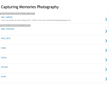 Tablet Screenshot of capturing-memories-photography.blogspot.com
