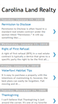 Mobile Screenshot of carolinalandrealty.blogspot.com
