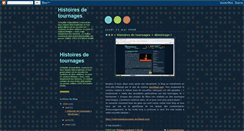 Desktop Screenshot of histoiresdetournages.blogspot.com