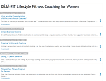 Tablet Screenshot of deja-fit.blogspot.com